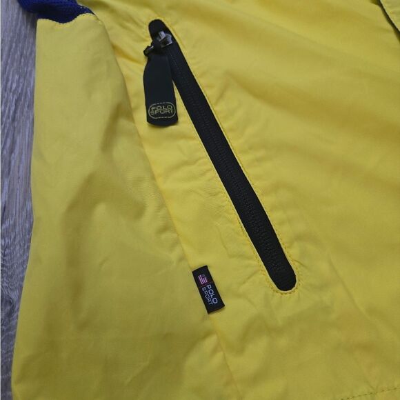 Polo Sport Ralph Lauren Nylon Wind Vest Shell 5 Pockets Outdoor Mens Size Medium - Picture 13 of 13